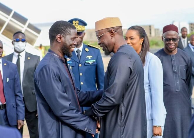 Ousmane Sonko et Diomaye