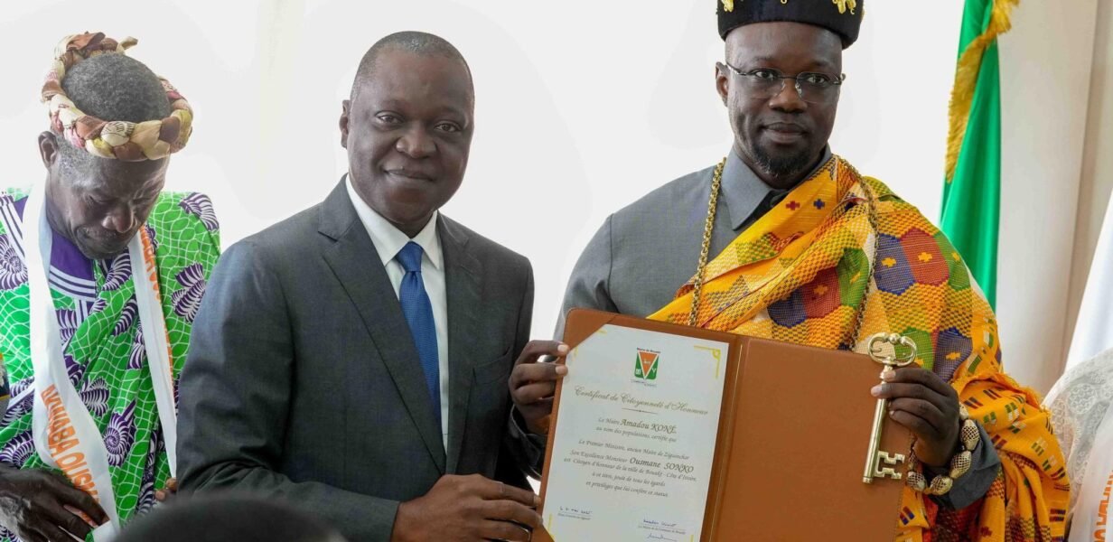 Sonko consacré citoyen d’honneur de Bouaké