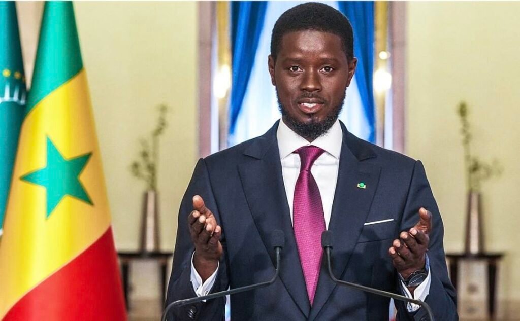 President Bassirou Diomaye Faye